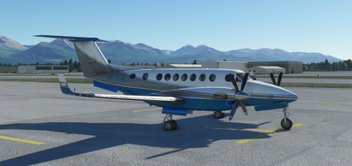Ayrton Senna’s King Air PT-ASN Asobo and Black Square versions