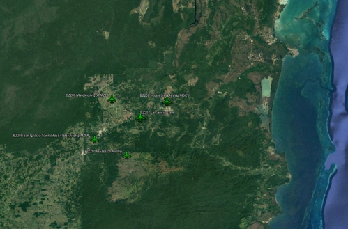 Belize real airstrips pack 2