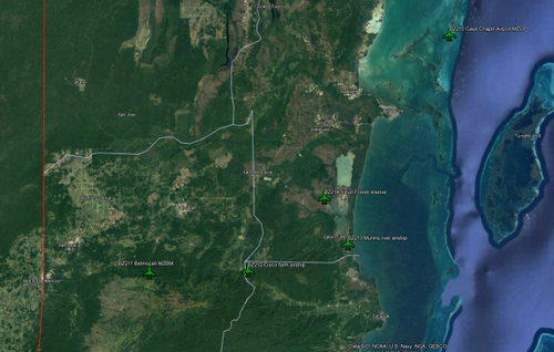 Belize real airstrips pack 3