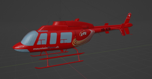 Bell 407 -HB-XZB Mountainflyers