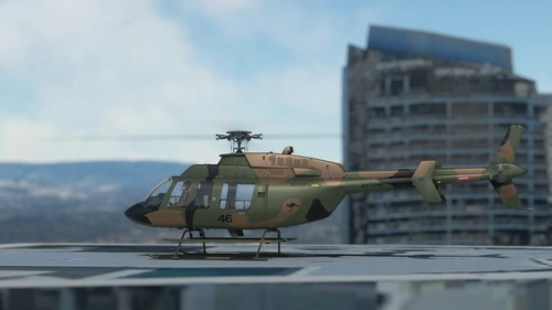 Bell 407 in Australian Army livery (Fictional)