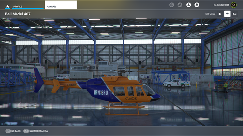 Bell 407 IRN-BRU