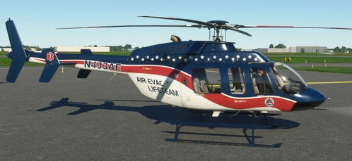 Bell 407 N493AE