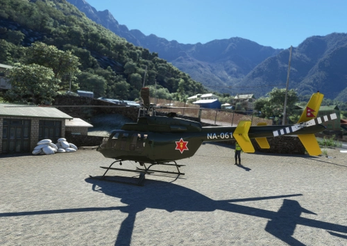Bell 407 Nepal Army - NA-061