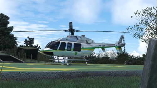 Bell 407 - PR-GDF (4K)