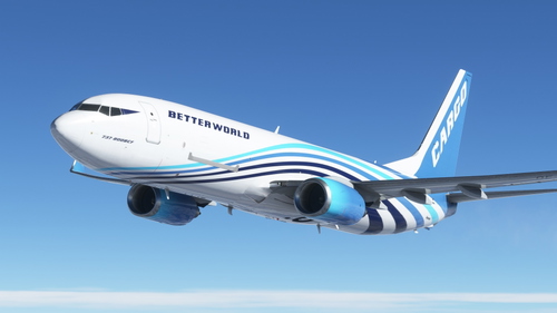 Better World VA PMDG Boeing 737-800 BCF - 8K