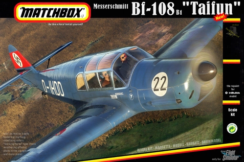 Bf-108 Taifun D-IHDD  "Isle of Man Air Race" 