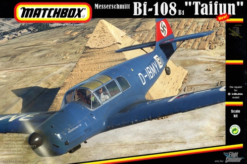 Bf-108 Taifun "International Circuit of the Oasis race" D-IBMY 