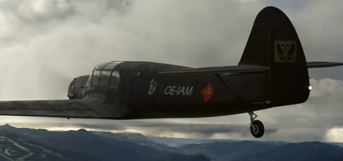 Bf108 brown OE-IAM Austrian
