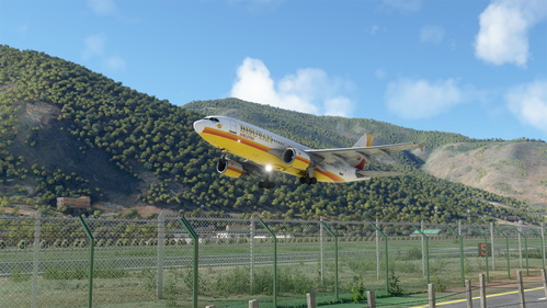 Bhutan Airlines Airbus A310 (A5-RIM) 8K.