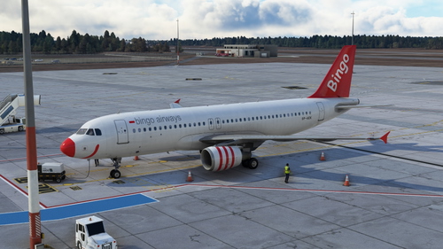 Bingo Airways SP-AEK 8K livery for Fenix Airbus A320