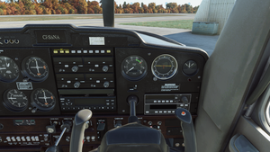 Black/Dark Wood Panel - Cessna 152 thumbnail 3