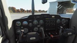Black/Dark Wood Panel - Cessna 152 thumbnail 5
