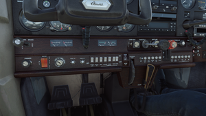 Black/Dark Wood Panel - Cessna 152 thumbnail 4