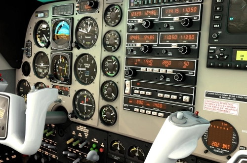 Black Square A36 Bonanza -Enhanced Cockpit