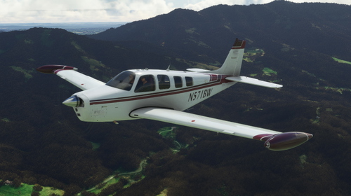 Black Square Analog A36 Bonanza Classic Reds