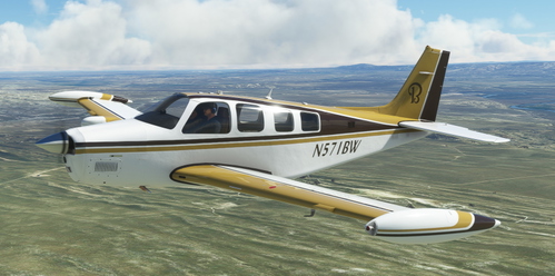 Black Square Analog A36 Bonanza That 70s Look