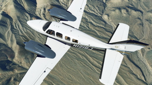 Black Square Analog B58 Baron N121GJ thumbnail 3