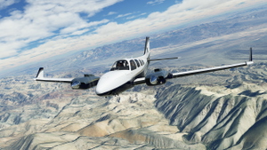 Black Square Analog B58 Baron N121GJ thumbnail 4