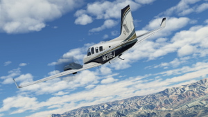 Black Square Analog B58 Baron N121GJ thumbnail 6