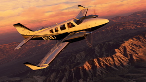 Black Square Analog B58 Baron N121GJ thumbnail 8