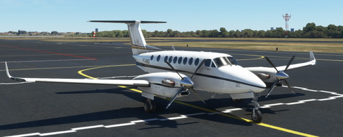 Black Square/Asobo King Air B350 PT-WND