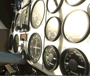 Black Square B58 Baron -Enhanced Cockpit thumbnail 4