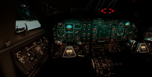 Black Square - King Air 350i Analog Gauge DarkMode Cockpit  thumbnail 3