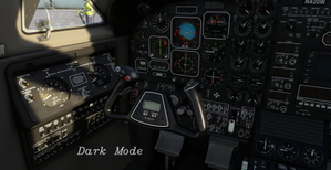 Black Square - King Air 350i Analog Gauge DarkMode Cockpit  thumbnail 1