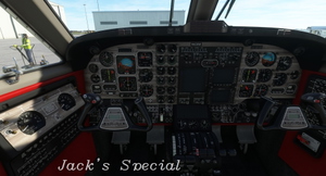 Black Square - King Air 350i Analog Gauge DarkMode Cockpit  thumbnail 6