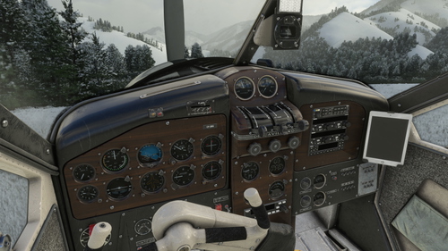 Black/Wood Panel - Havilland DHC-2 Beaver