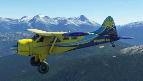 Blackbird DHC-2 Beaver C-FSKZ Whistler Air