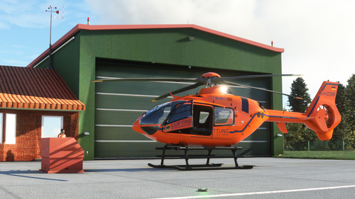 BMI Luftrettung rescue base, Christoph 12 + Emergency scenarios