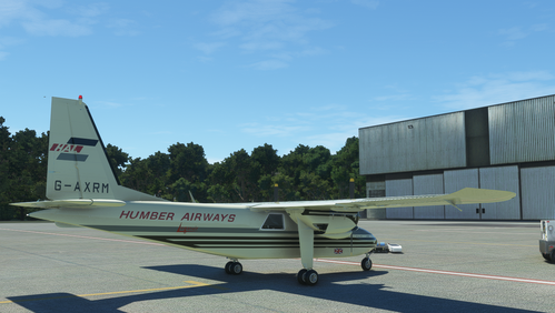 BN2 Islander Humber Airways G-AXRM request