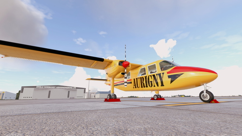BN2A Islander Aurigny Air Services G-AXDH (V2)