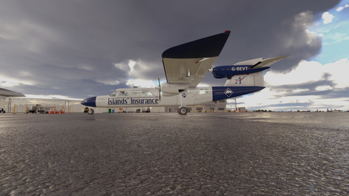 BN2A-MkIII Trislander Aurigny G-BEVT (Islands' Insurance Livery)