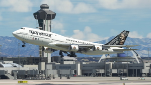 Boeing 747-8i Iron Maiden Ed Force One [Salty] thumbnail 6