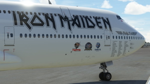 Boeing 747-8i Iron Maiden Ed Force One [Salty] thumbnail 10