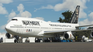 Boeing 747-8i Iron Maiden Ed Force One [Salty] thumbnail 2