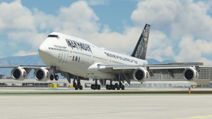 Boeing 747-8i Iron Maiden Ed Force One [Salty] thumbnail 1
