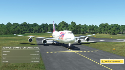 Boeing 747-8i TAM Brasil 4K [No mirroring]
