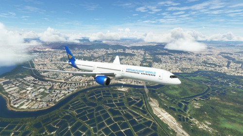 Boeing 787-10 VirtualFlight World Livery