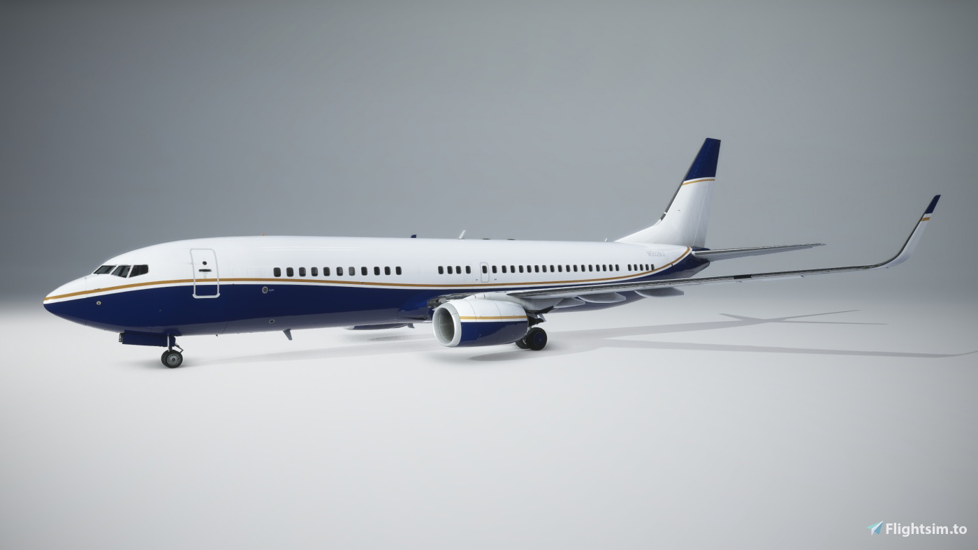 Boeing Business Jets [4K]  N502BJ - PMDG 737-800 BBJ2 - Image 1
