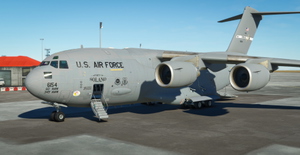 BOEING C17 TRAVIS "Spirit of Solano" 60TH 349TH AMW 66154 BEE LINERS / Tail-Fin update V1.1 thumbnail 3