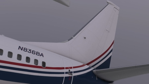 Boeing Executive BBJ N835BA & N836BA - PMDG 737-700 BBJ thumbnail 4
