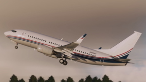 Boeing Executive BBJ N835BA & N836BA - PMDG 737-700 BBJ thumbnail 9