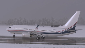 Boeing Executive BBJ N835BA & N836BA - PMDG 737-700 BBJ thumbnail 6