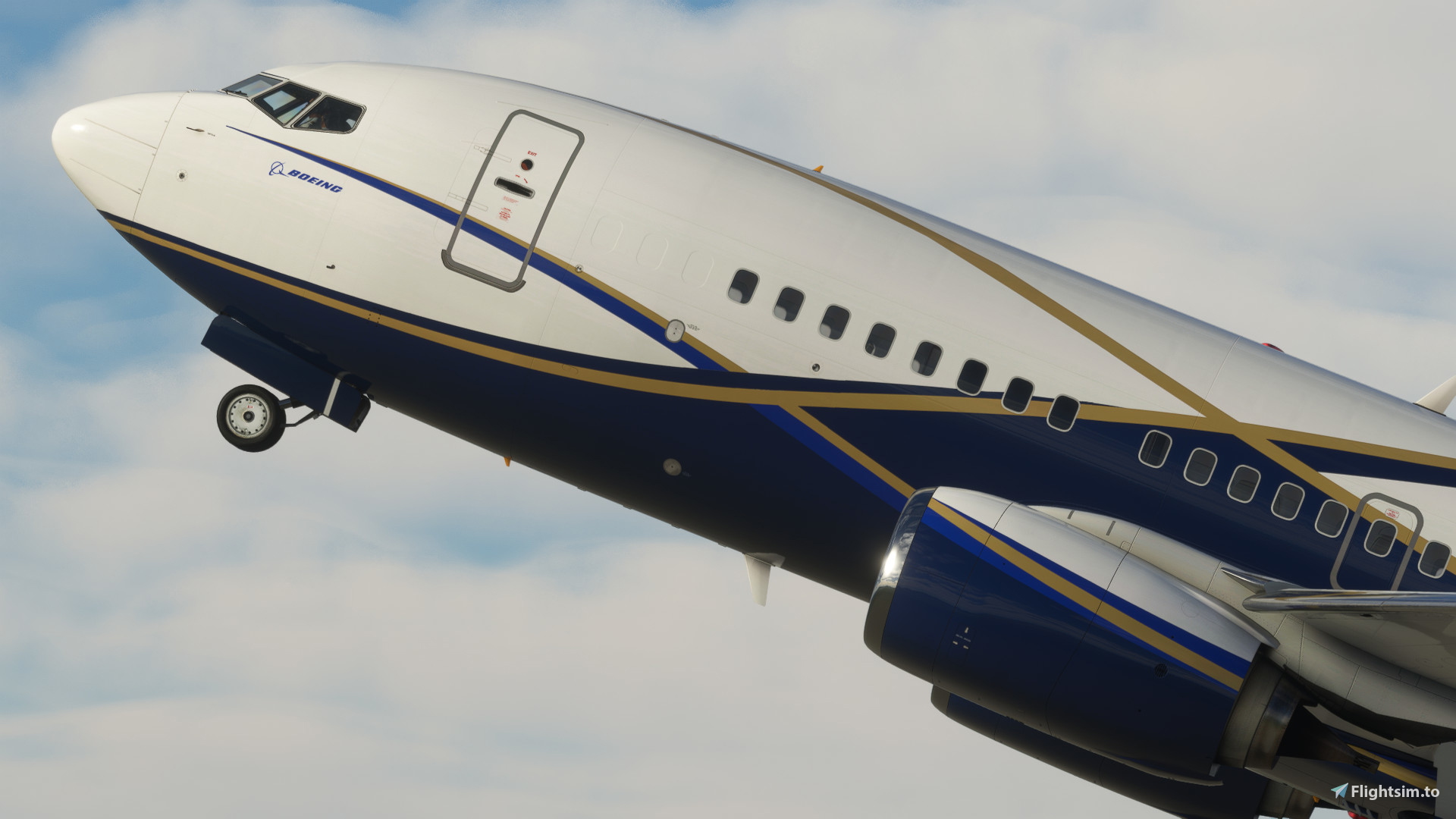 Boeing Executive Jets (N839BA) - PMDG 737-700 BBJ - Image 1