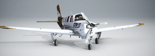 Bonanza BE36 Analogico Just Flight - 10 anos Gold Virtual Airlines