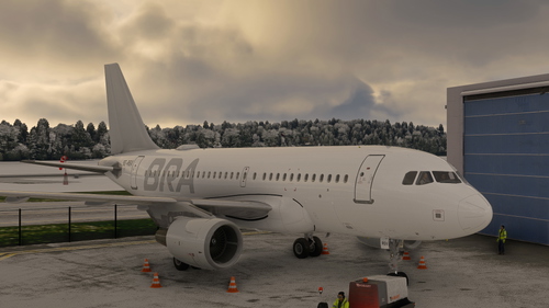 BRA (Braathens) - SE-RGV A319ceo - LatinVFR A319 - 4K